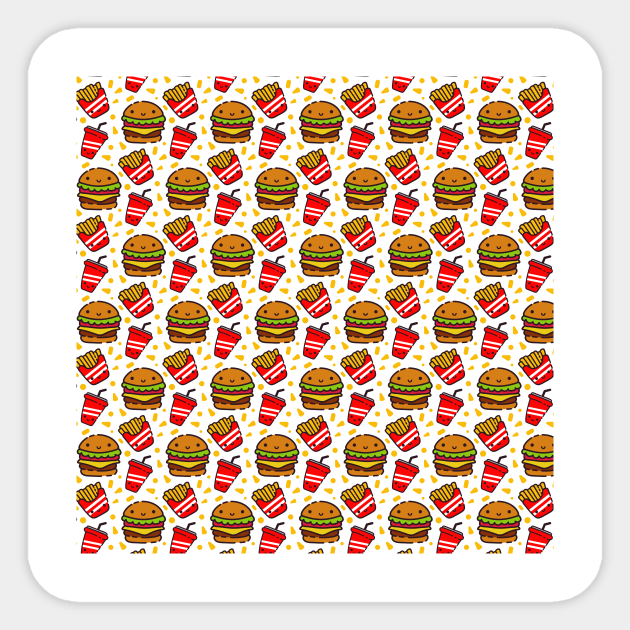 Fast Food Sticker by evasinmas